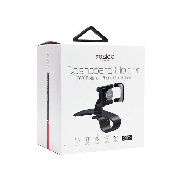 Yesido C103 360° Rotation Dashboard Car Holder Yesido C103 360° Rotation Dashboard Car Holder
